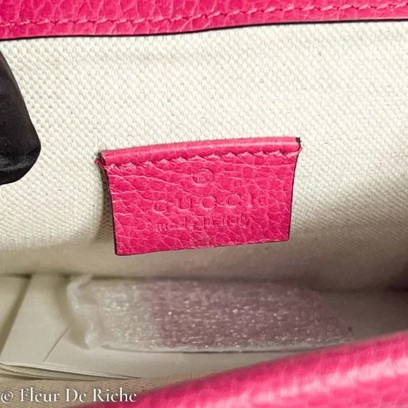 💛SOLD🖤 Gucci Dionysus Small Pink Shoulder Bag - Picture 4 of 5